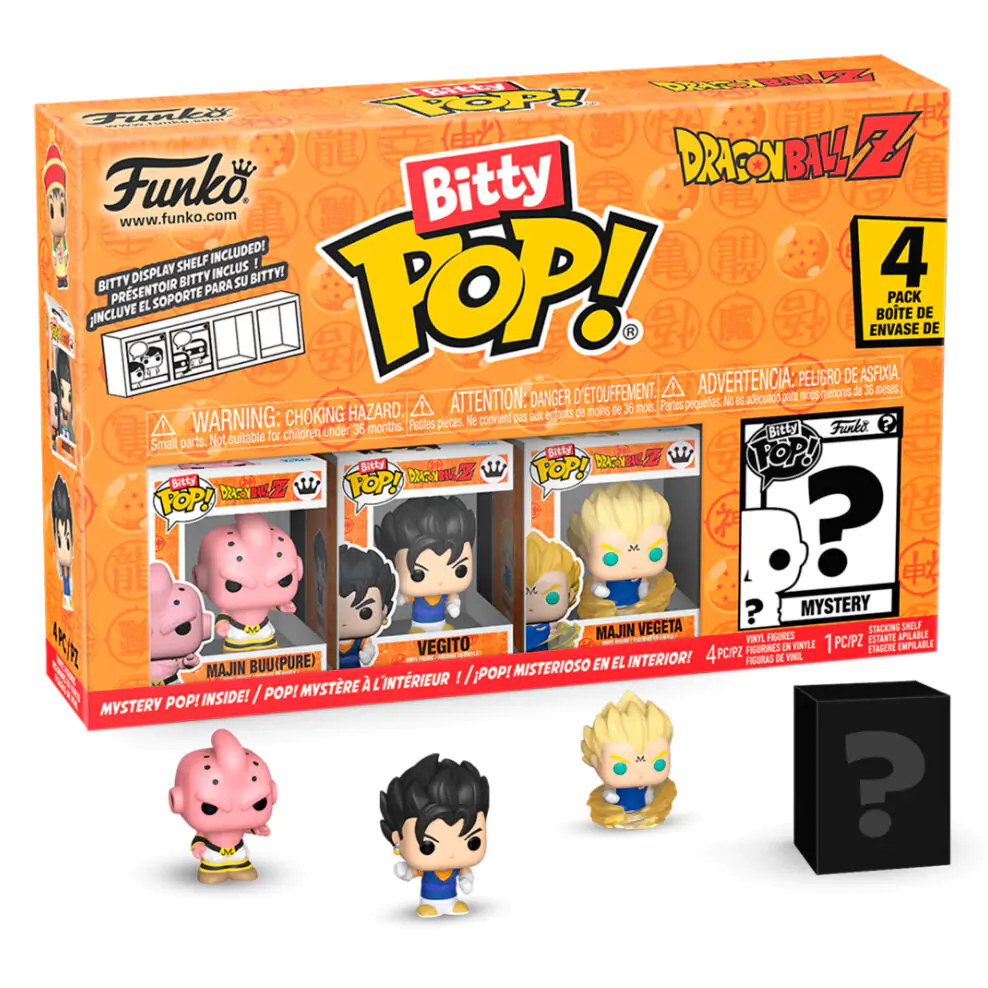 Dragon Ball Z Bitty Funko POP! Vinyl Figúrka 4-Pack Gohan 2,5 cm produktová fotografia