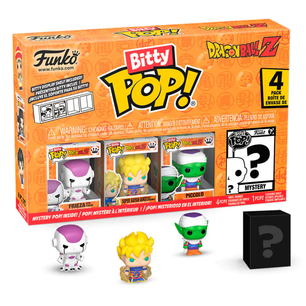 Dragon Ball Z Bitty Funko POP! vinylová figúrka 4-balenie Kid Buu produktová fotografia