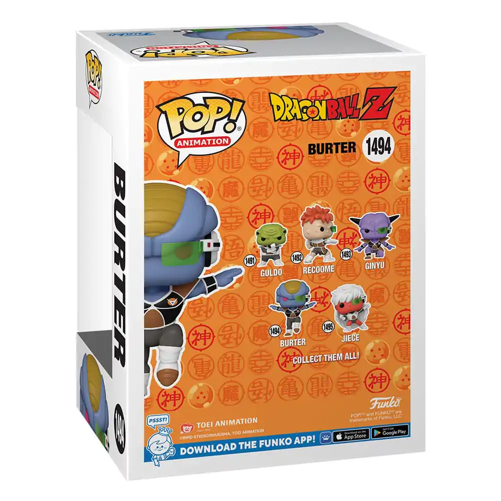 Dragon Ball Z POP! Animation Vinyl Figurka Burter 9 cm termékfotó