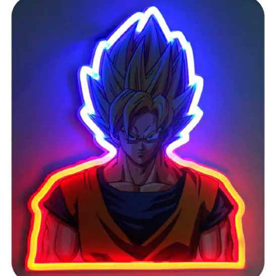 Dragon Ball Z LED svetelná postavička Goku Super Saiyan 40 cm termékfotó