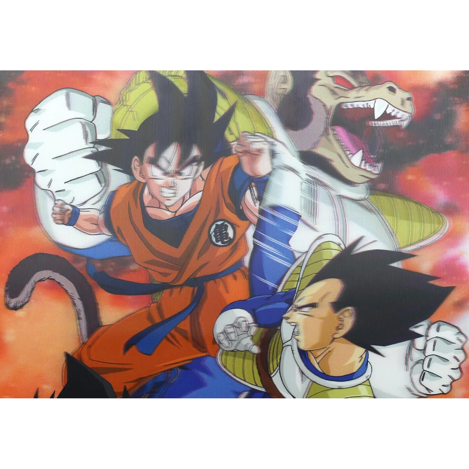 Dragon Ball Z Goku vs Vegeta A4 zápisník produktová fotografia