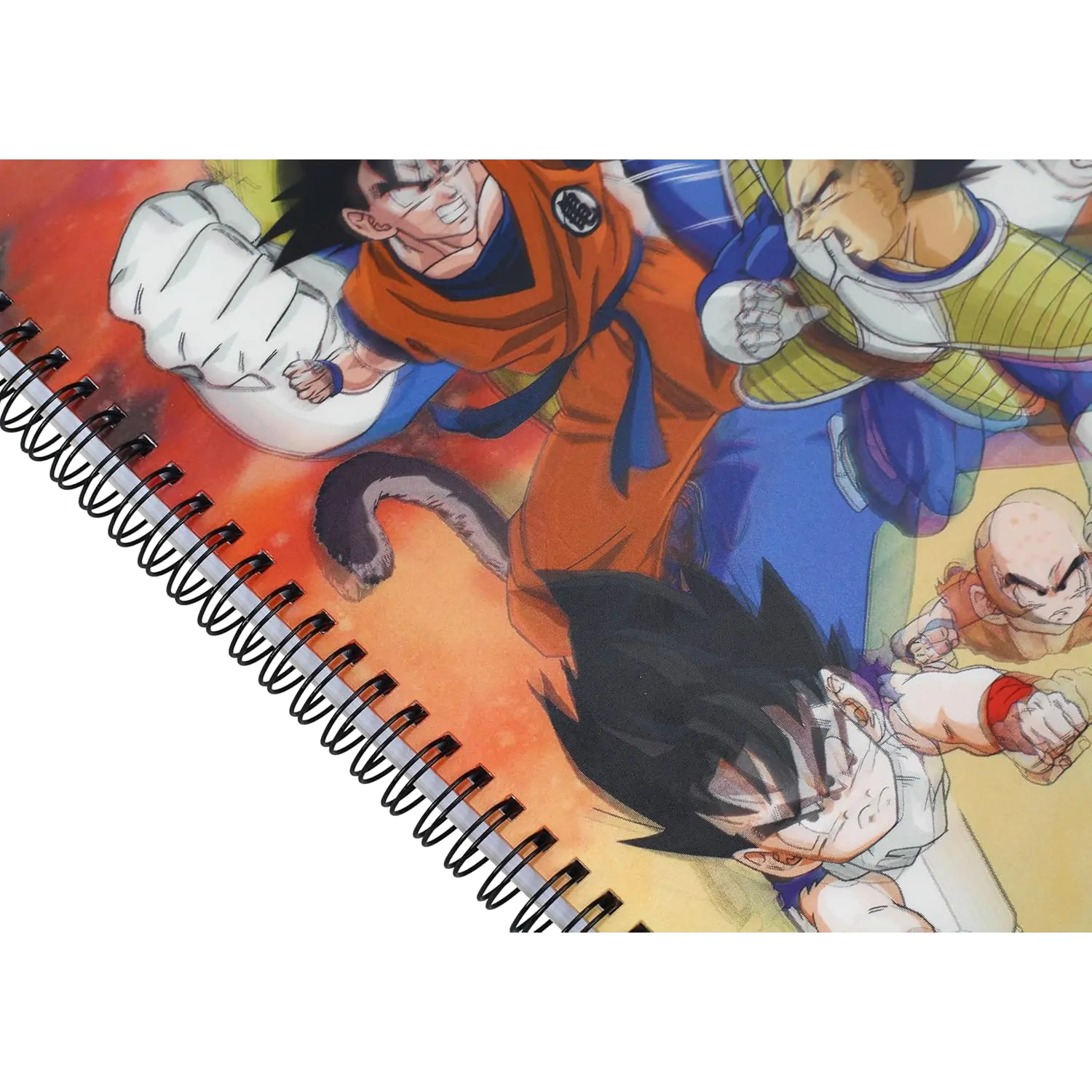 Dragon Ball Z Goku vs Vegeta A4 zápisník produktová fotografia