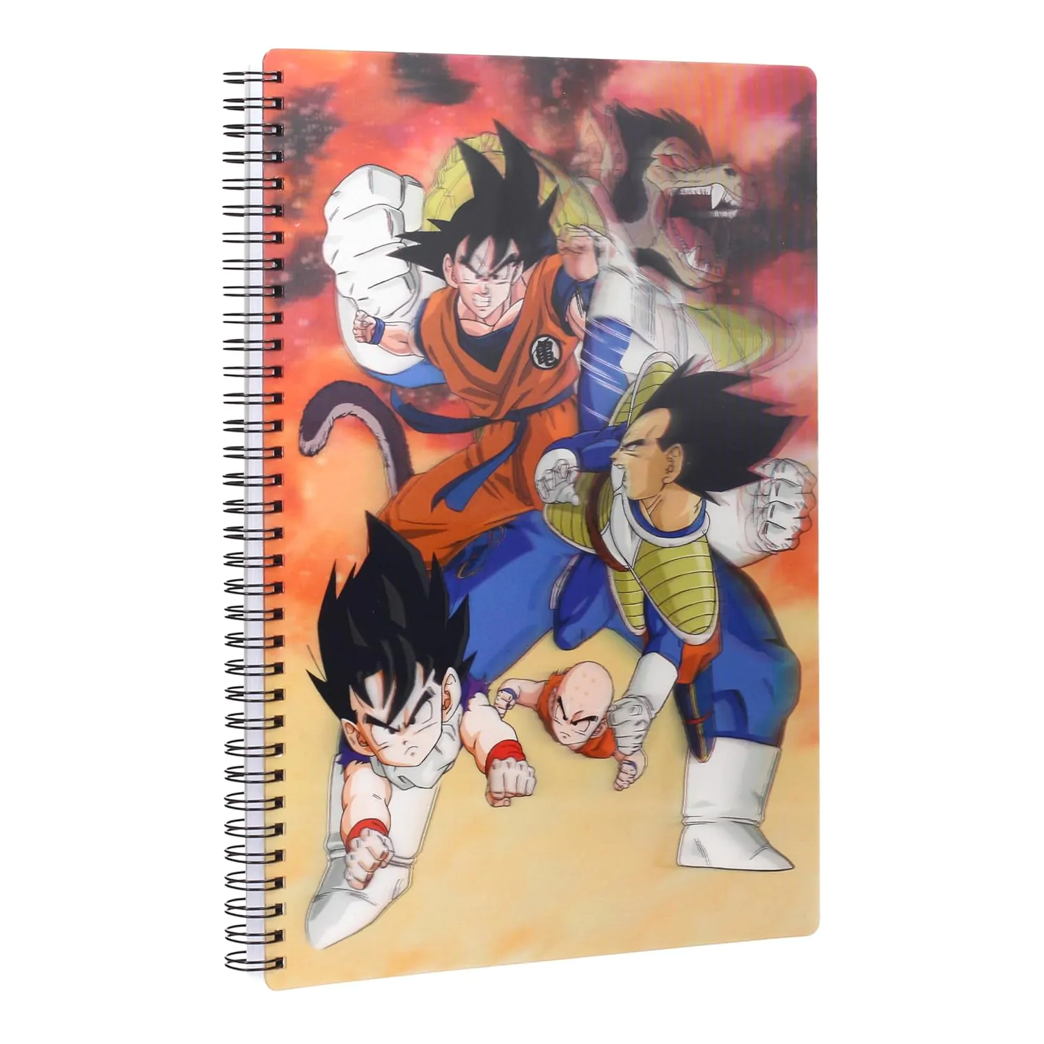 Dragon Ball Z Goku vs Vegeta A4 zápisník produktová fotografia