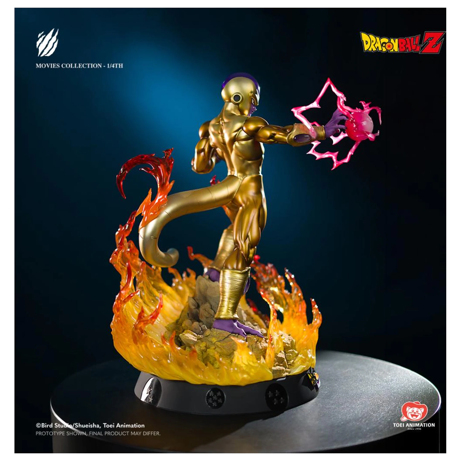 Dragon Ball Z - Soška Golden Frieza Movie Collection by Tsume 49cm produktová fotografia