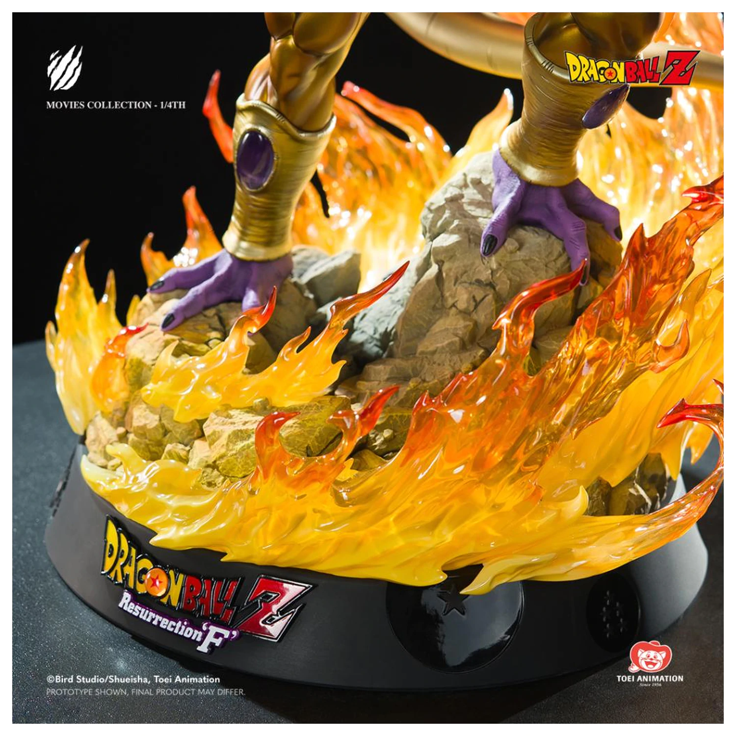 Dragon Ball Z - Soška Golden Frieza Movie Collection by Tsume 49cm produktová fotografia