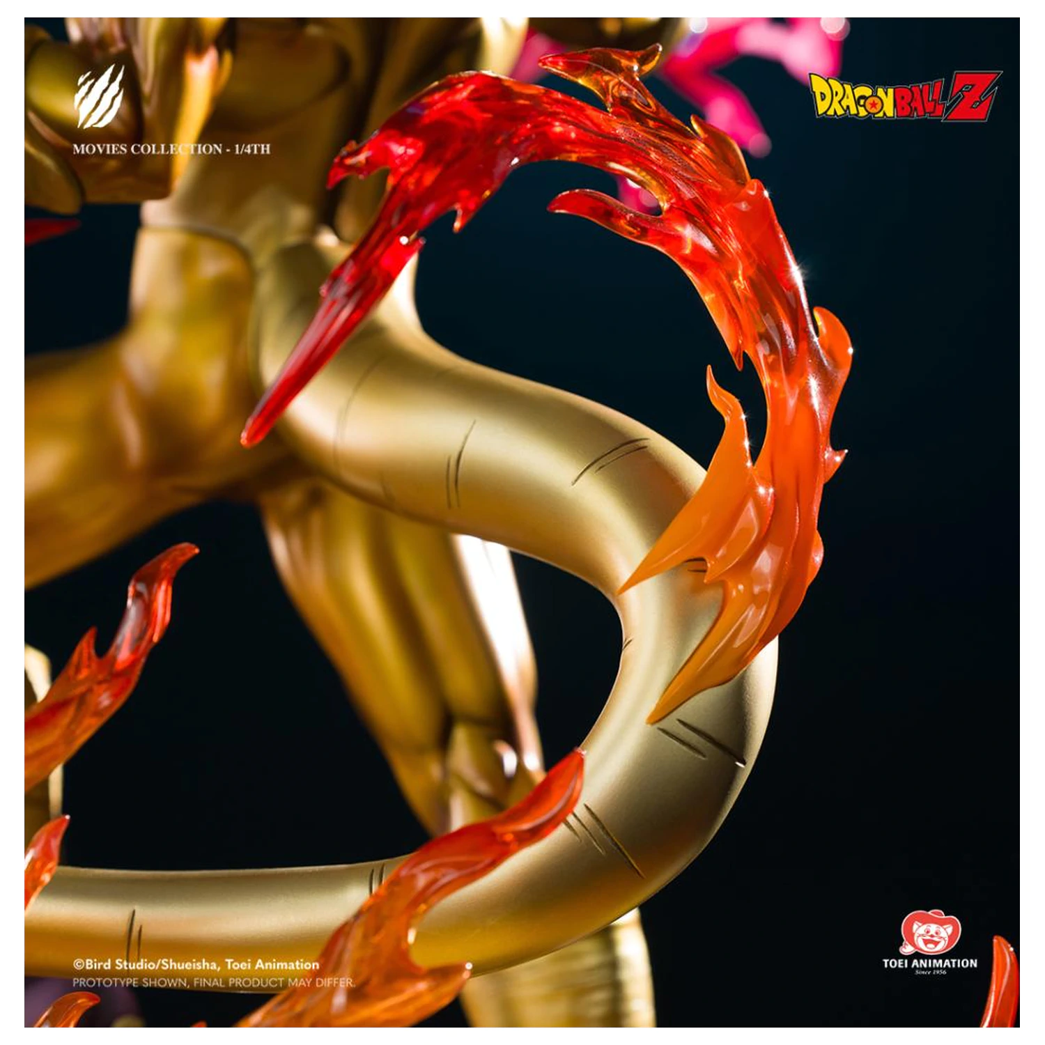 Dragon Ball Z - Soška Golden Frieza Movie Collection by Tsume 49cm produktová fotografia