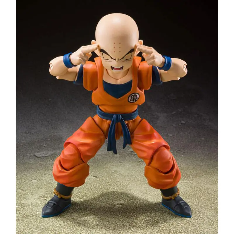 Dragon Ball Z S.H. Figuarts Akčná figúrka Krillin Earth's Strongest Man 12 cm produktová fotografia