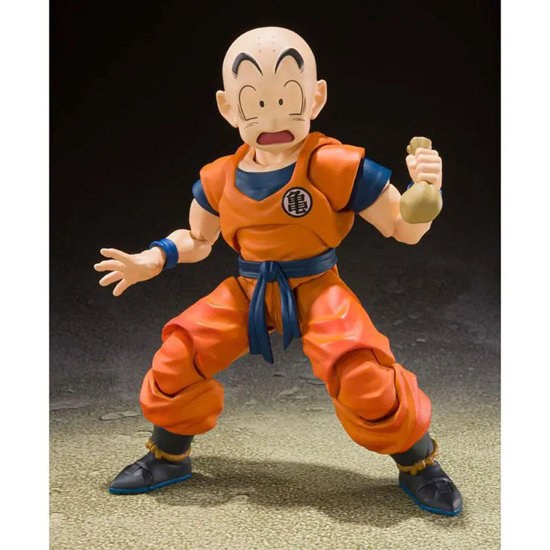 Dragon Ball Z S.H. Figuarts Akčná figúrka Krillin Earth's Strongest Man 12 cm produktová fotografia