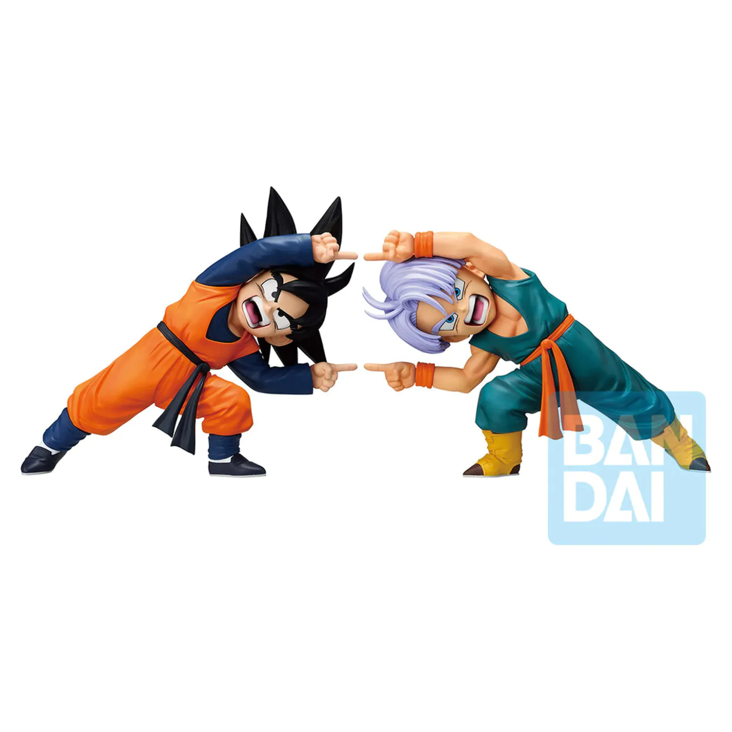 Dragon Ball Z Masterlise Battle of the Super Saiyan Son Goten & Trunks set 2 Ichibansho figúrky 9cm produktová fotografia