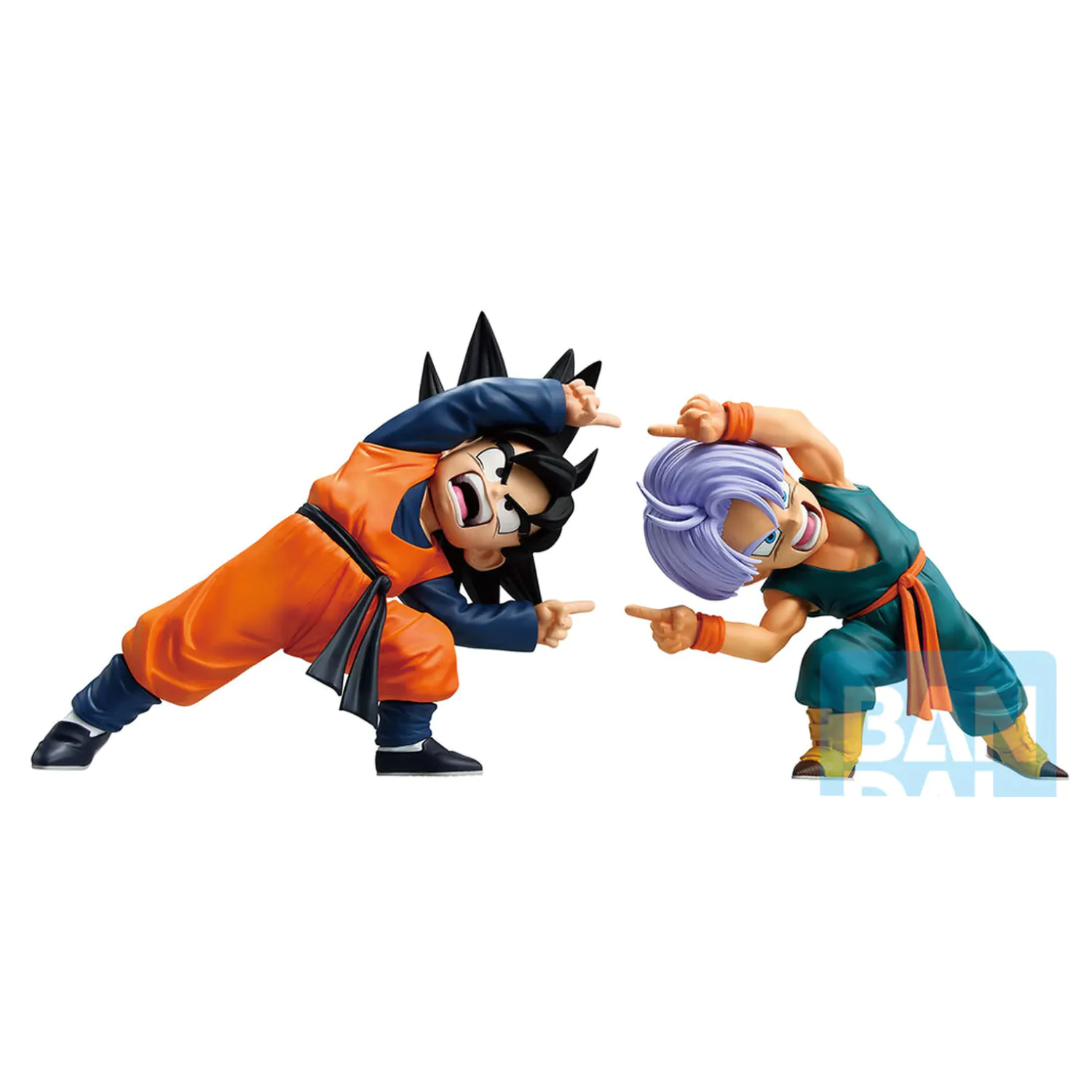 Dragon Ball Z Masterlise Battle of the Super Saiyan Son Goten & Trunks set 2 Ichibansho figúrky 9cm produktová fotografia