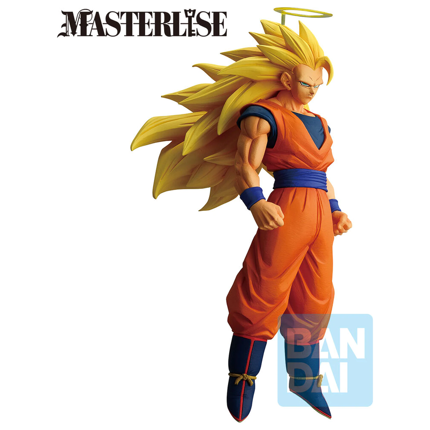 Dragon Ball Z Masterlise Battle of the Super Saiyan - Super Saiyan 3 Son Goku Ichibansho figúrka 25cm produktová fotografia
