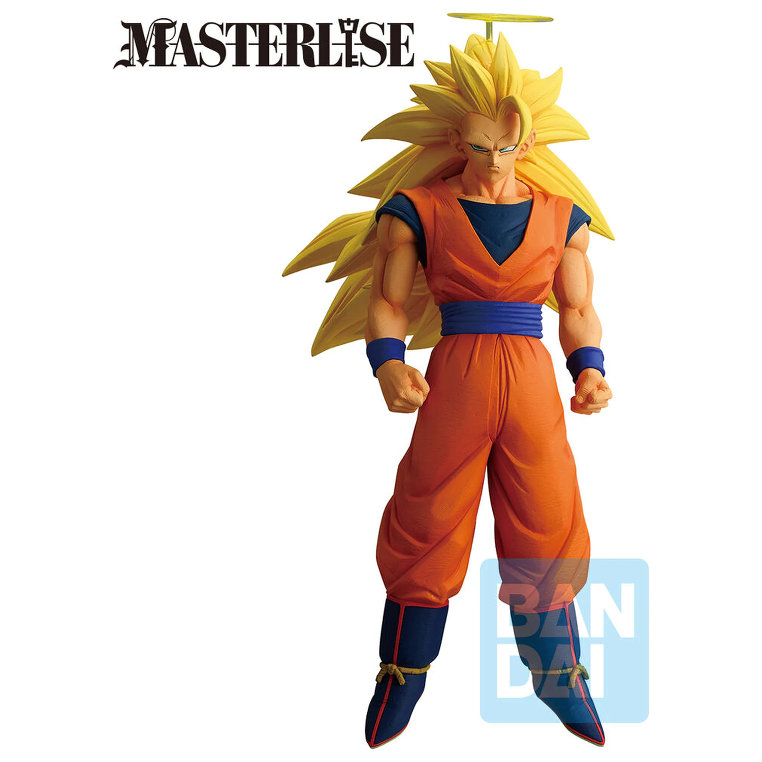 Dragon Ball Z Masterlise Battle of the Super Saiyan - Super Saiyan 3 Son Goku Ichibansho figúrka 25cm produktová fotografia