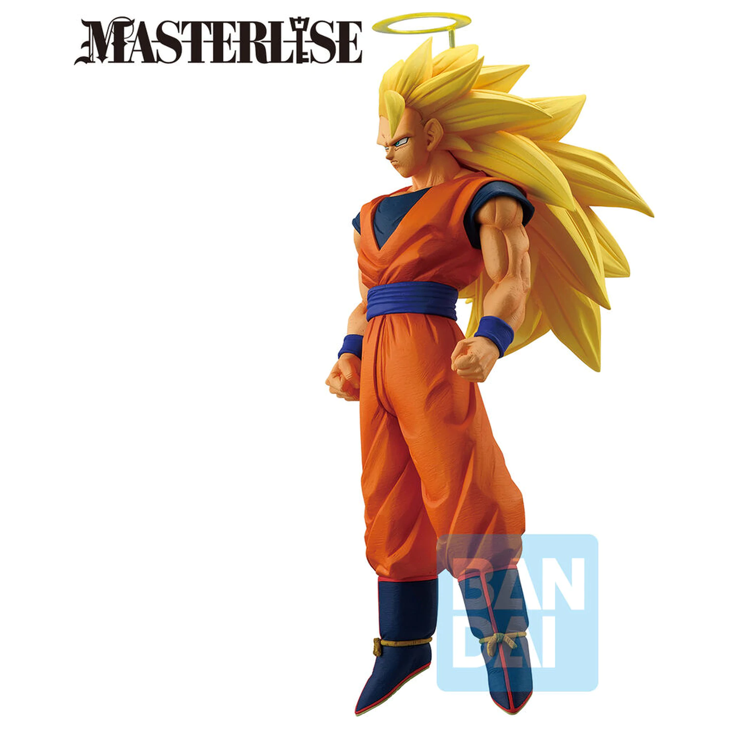 Dragon Ball Z Masterlise Battle of the Super Saiyan - Super Saiyan 3 Son Goku Ichibansho figúrka 25cm produktová fotografia