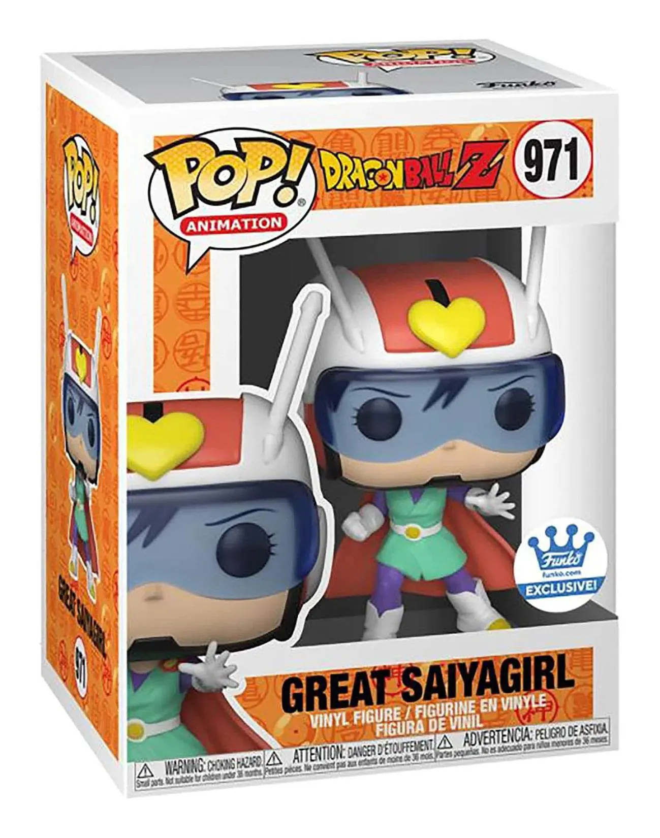 Dragon Ball Z POP! Animation Vinylová figúrka Great Saiyagirl Exclusive 9 cm produktová fotografia