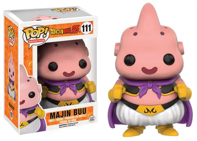 Dragon Ball Z POP! Animation Vinylová figúrka Majin Buu 9 cm termékfotó