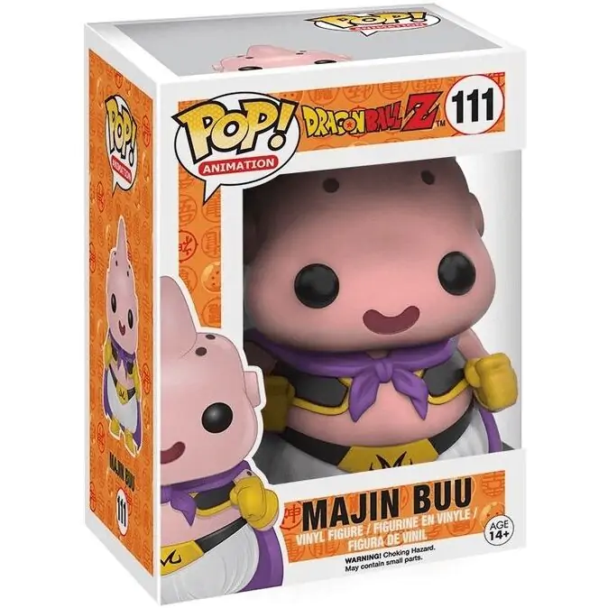 Dragon Ball Z POP! Animation Vinyl Figure Majin Buu 9 cm Figúrka produktová fotografia