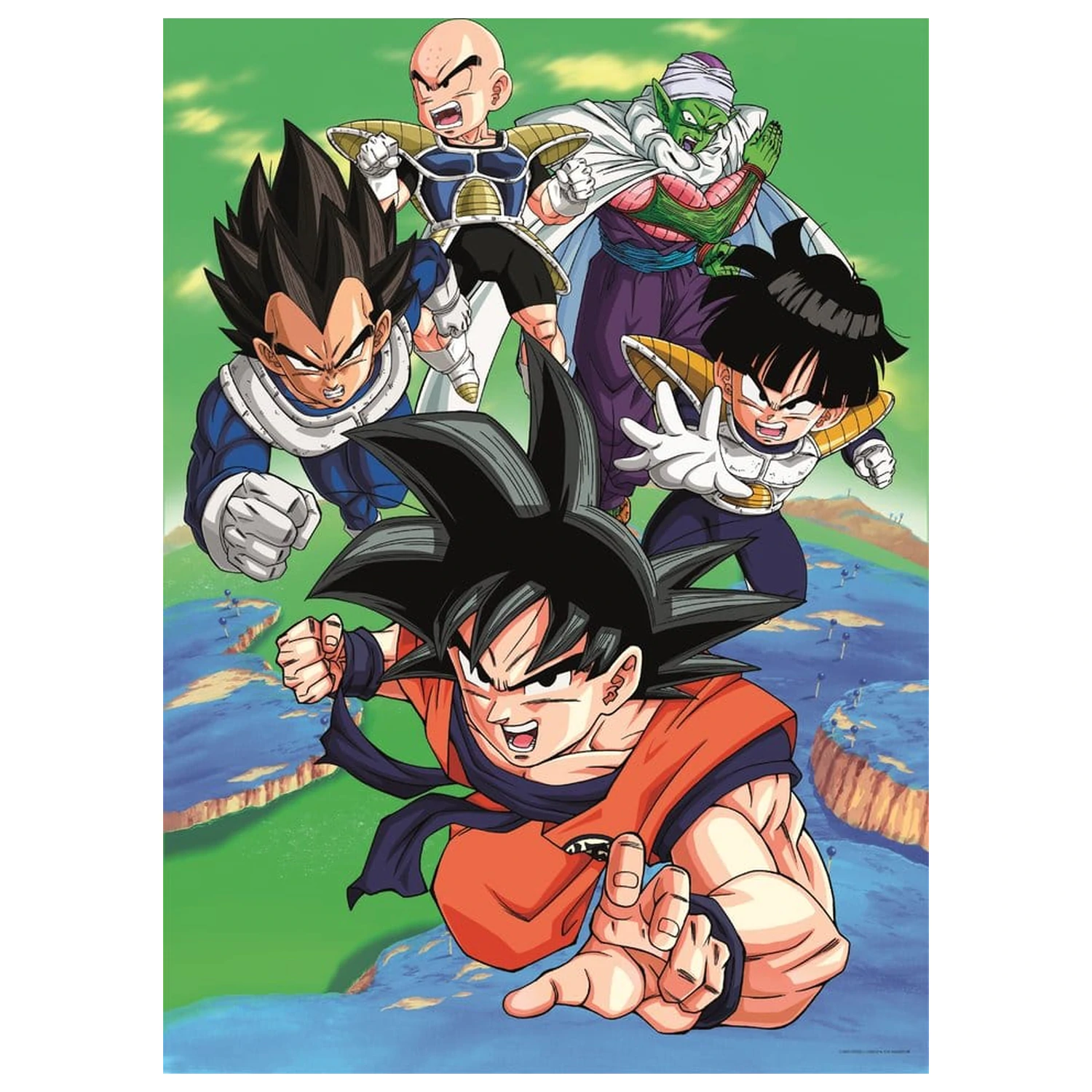 Dragon Ball Z puzzle 1000ks produktová fotografia