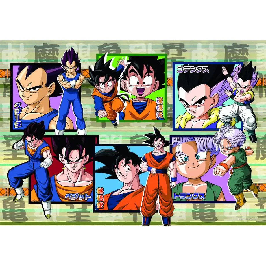 Dragon Ball Z puzzle 104 dielikov produktová fotografia