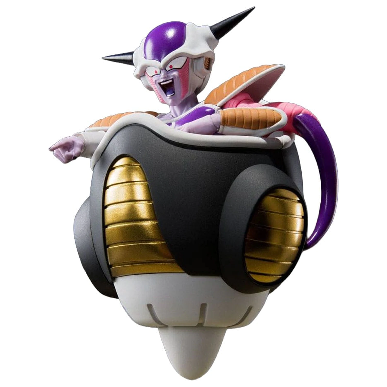 Dragon Ball Z S.H. Figuarts akčná figúrka Frieza (First Form) & Frieza Pod Reissue 11 cm produktová fotografia