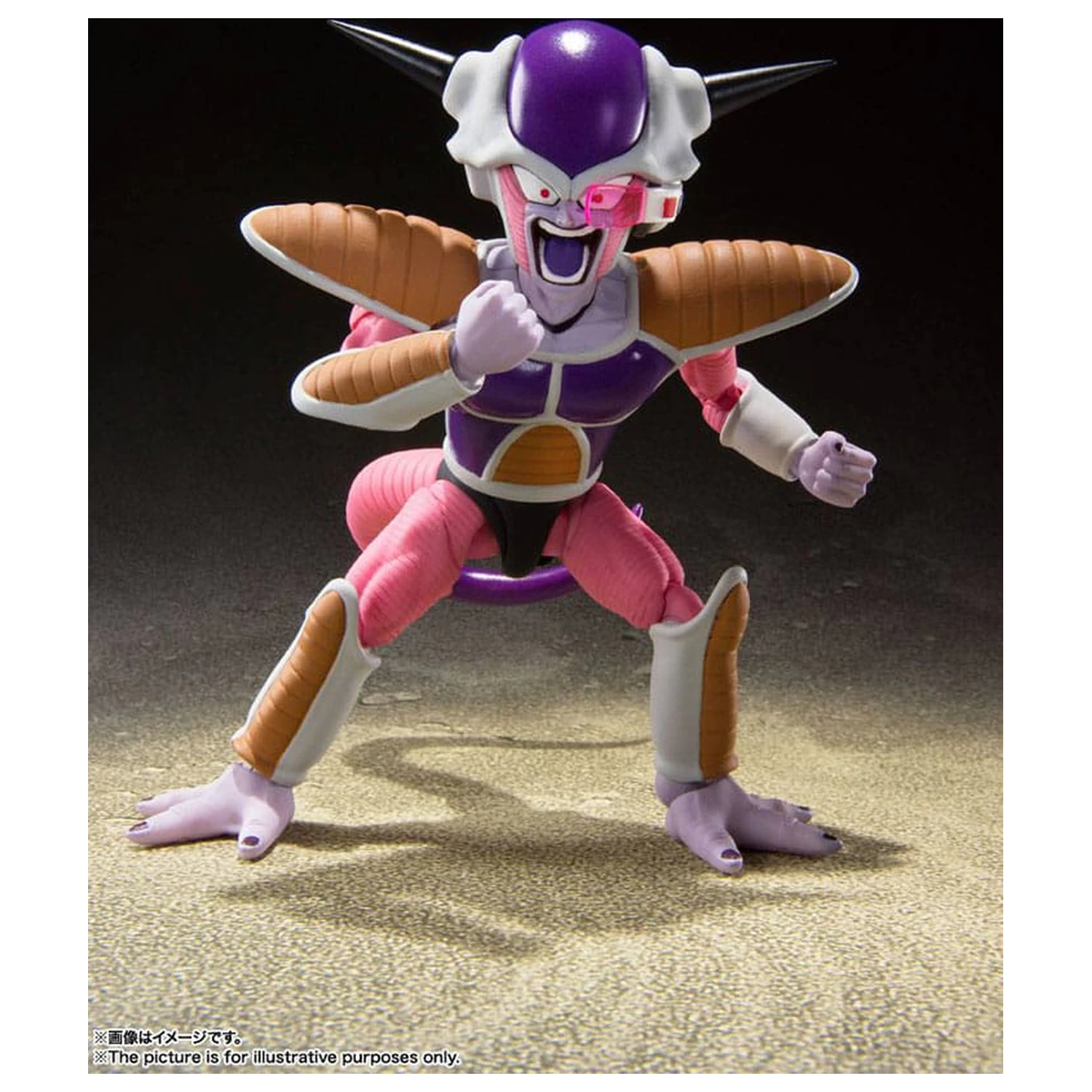 Dragon Ball Z S.H. Figuarts akčná figúrka Frieza (First Form) & Frieza Pod Reissue 11 cm produktová fotografia