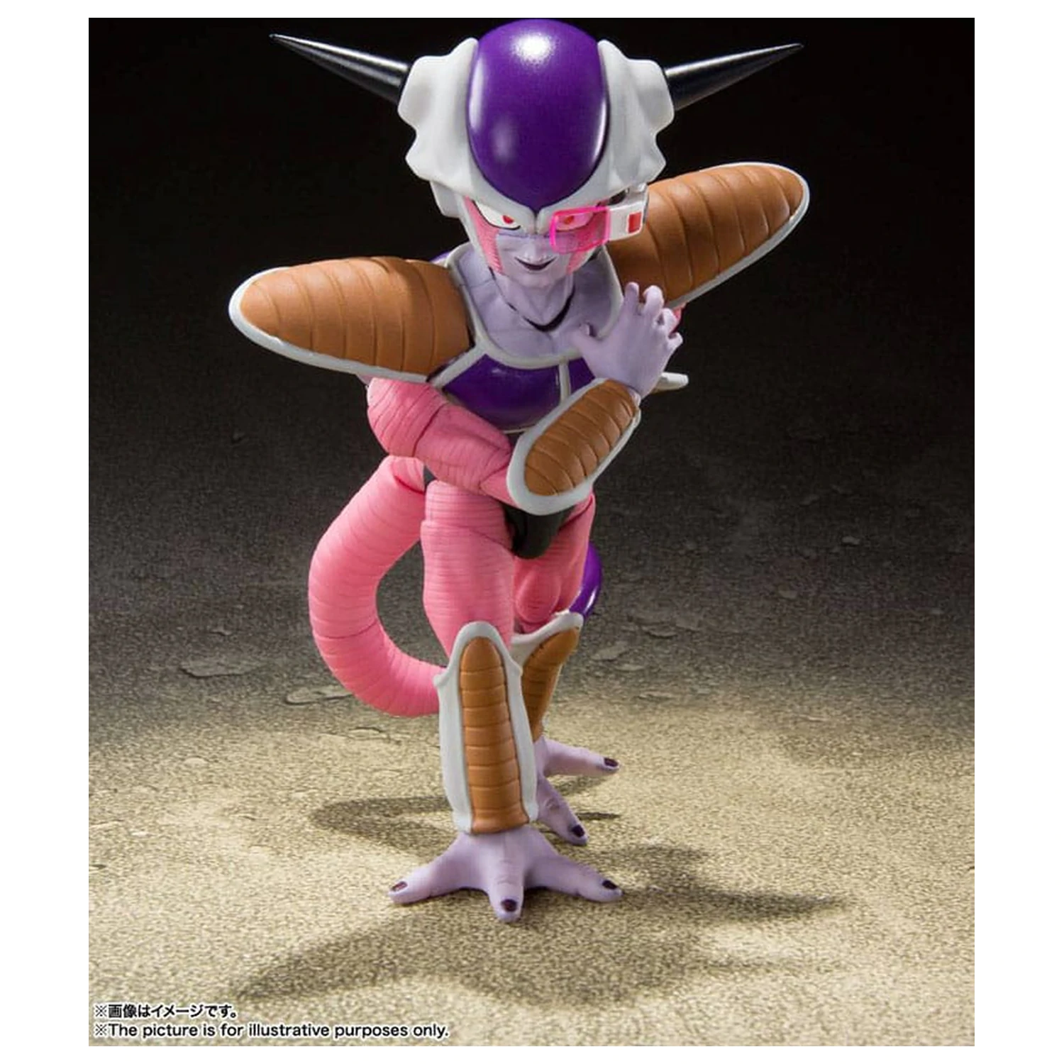 Dragon Ball Z S.H. Figuarts akčná figúrka Frieza (First Form) & Frieza Pod Reissue 11 cm produktová fotografia