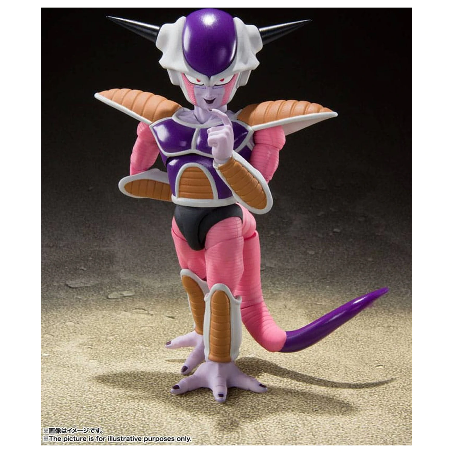 Dragon Ball Z S.H. Figuarts akčná figúrka Frieza (First Form) & Frieza Pod Reissue 11 cm produktová fotografia