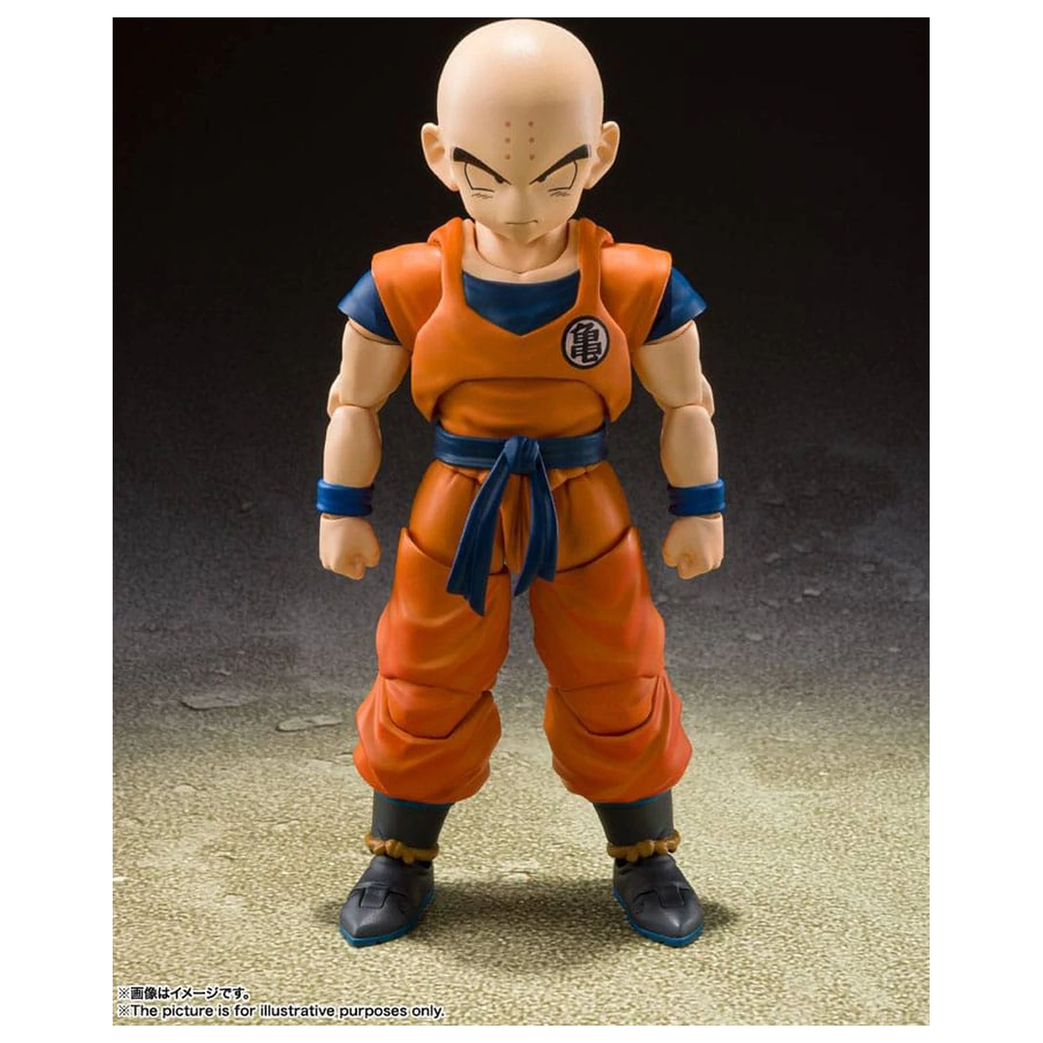 Dragon Ball Z S.H. Figuarts Akčná figúrka Krillin-Earth's Strongest Man 12 cm produktová fotografia