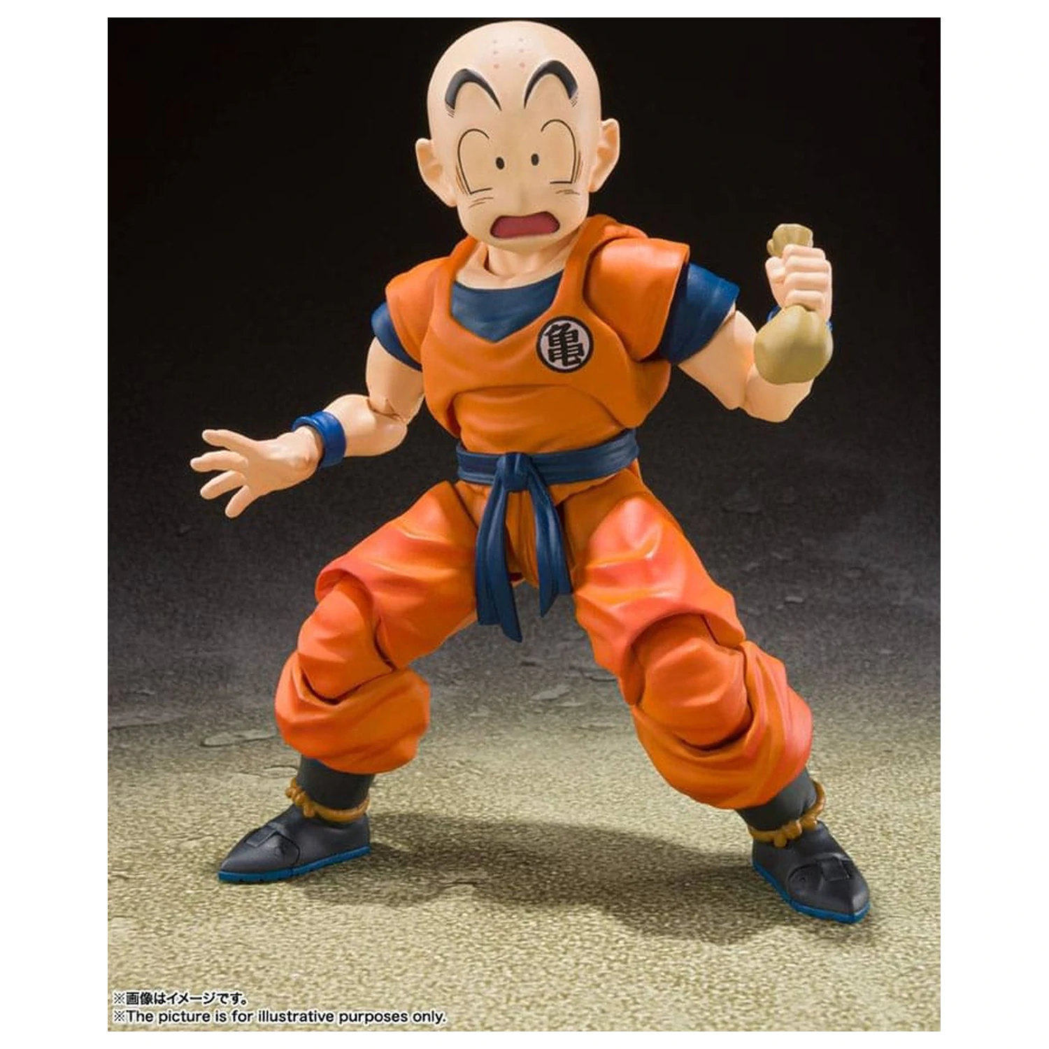 Dragon Ball Z S.H. Figuarts Akčná figúrka Krillin-Earth's Strongest Man 12 cm produktová fotografia