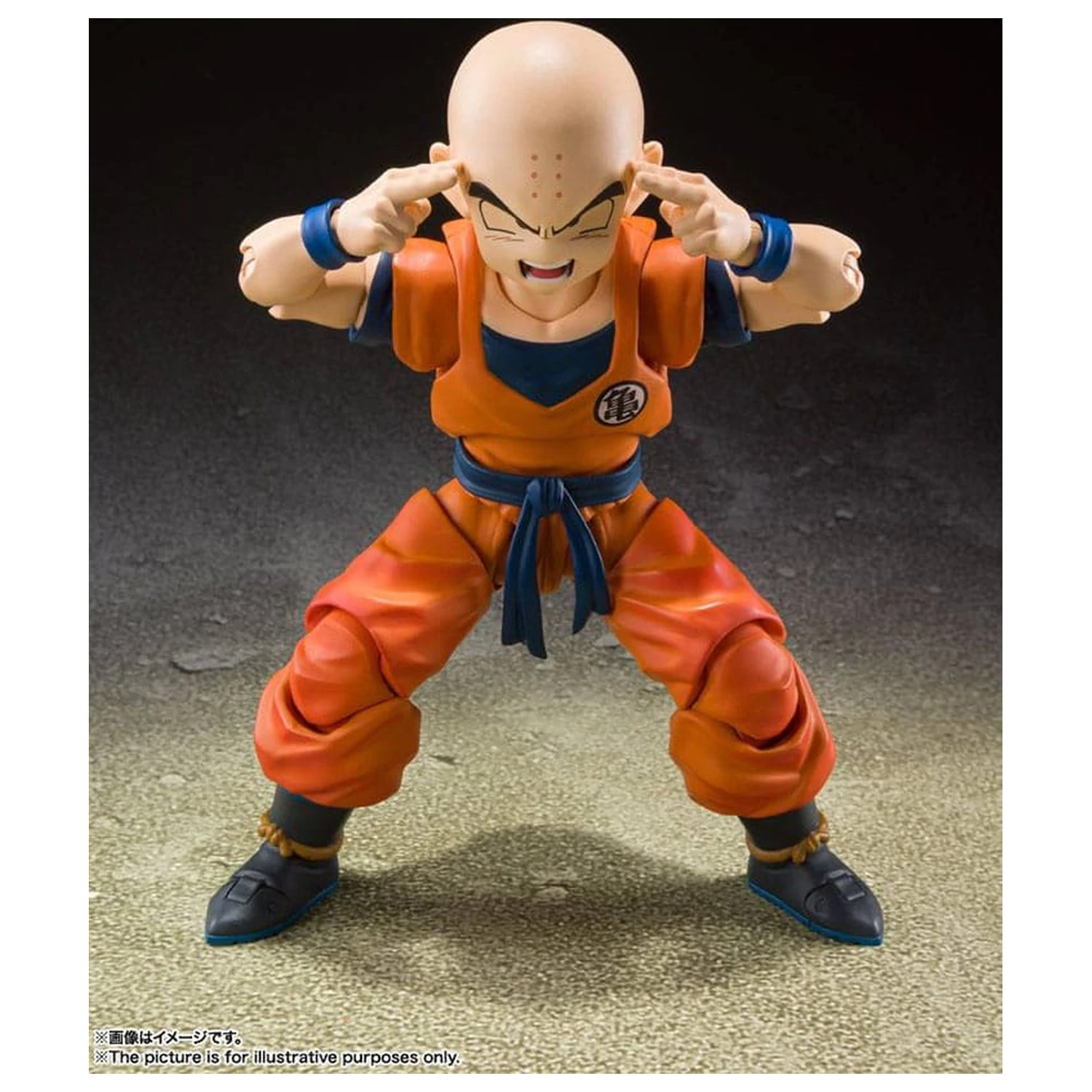 Dragon Ball Z S.H. Figuarts Akčná figúrka Krillin-Earth's Strongest Man 12 cm produktová fotografia