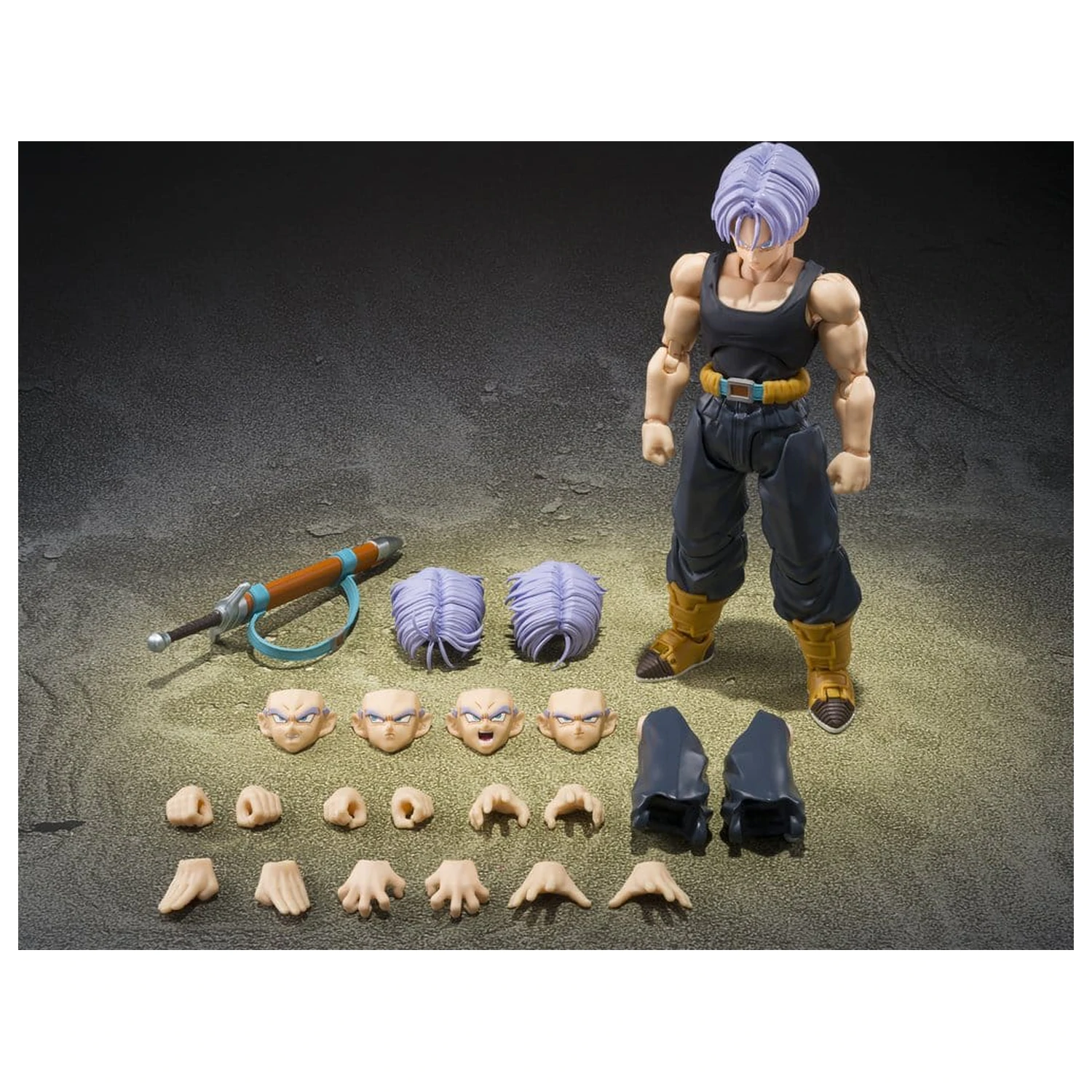 Dragon Ball Z S.H.Figuarts akčná figúrka Trunks <Z-Fighters> Group Base Ver.B Limited Edition 14 cm produktová fotografia