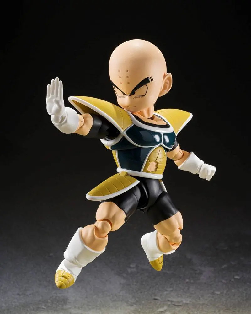 Dragon Ball Z S.H. Figuarts Akčná figúrka Krillin (Oblečenie do bitky) 11 cm termékfotó