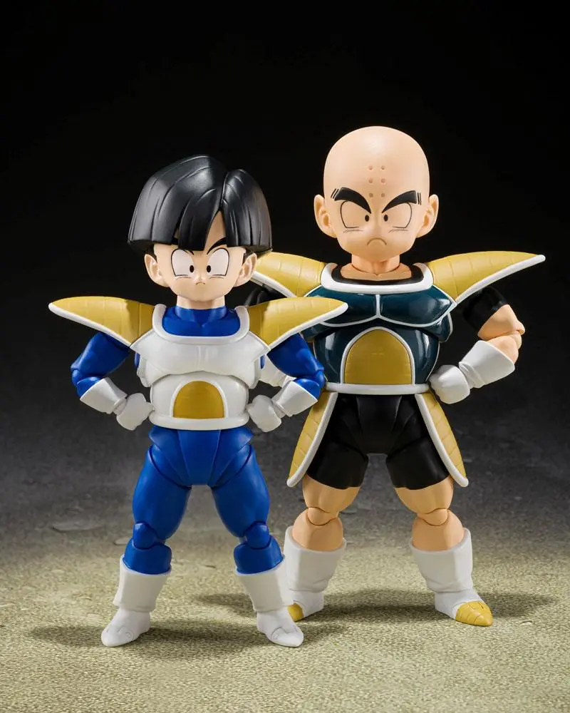 Dragon Ball Z S.H. Figuarts Akčná figúrka Krillin (Oblečenie do bitky) 11 cm termékfotó