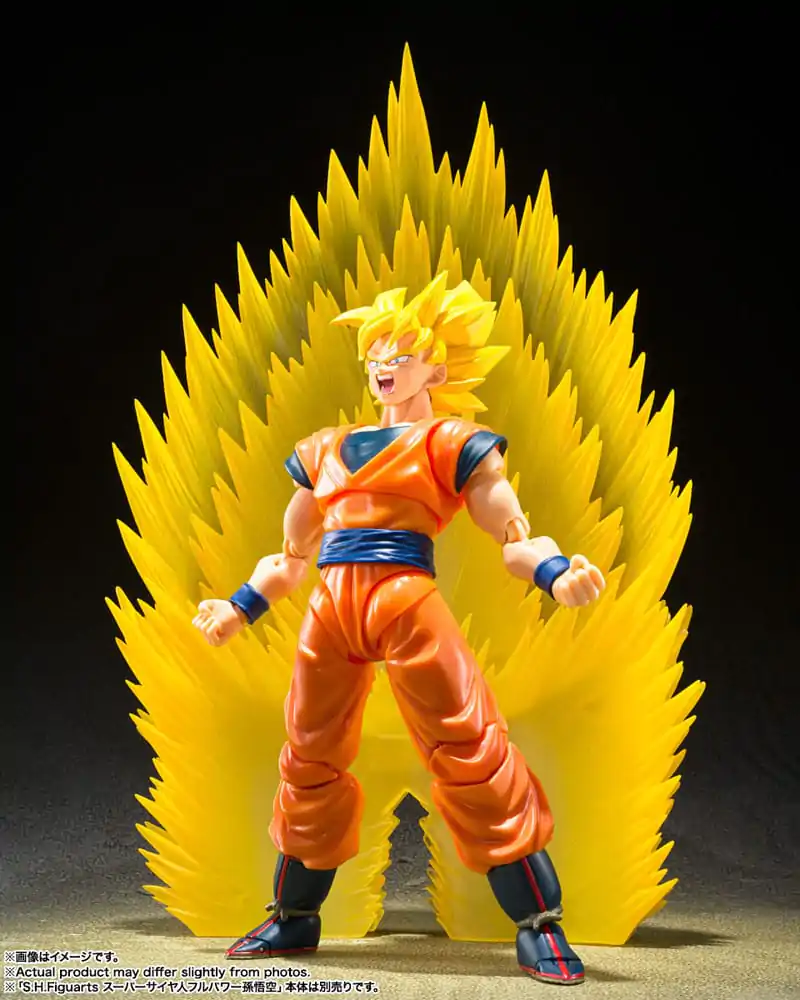 Dragon Ball Z S.H. Figuarts Doplnky Sada efektových častí Son Gokuho Teleport Kamehameha termékfotó