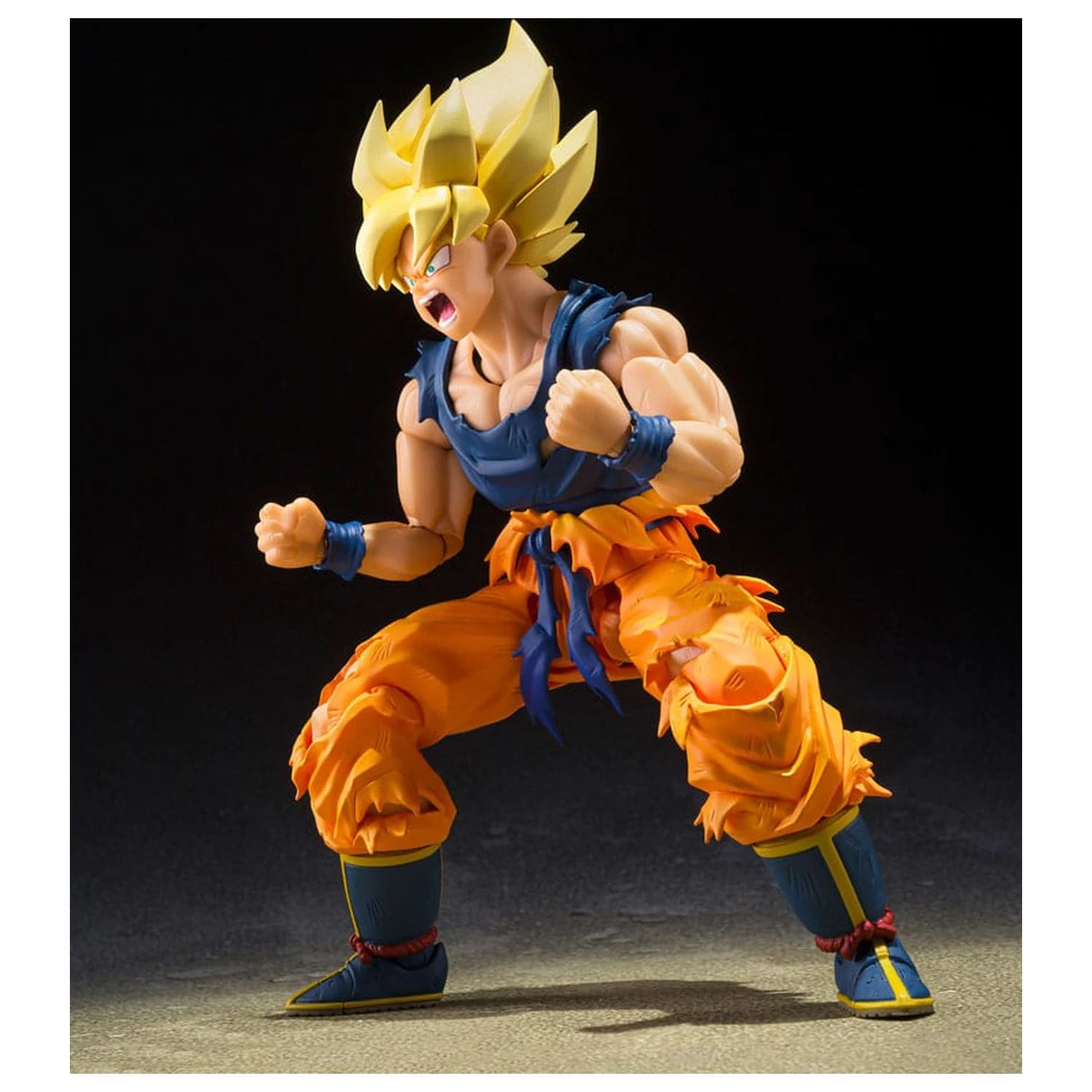 Dragon Ball Z S.H.Figuarts akčná figúrka Super Saiyan Son Goku (Fighter of Rage) 14 cm produktová fotografia