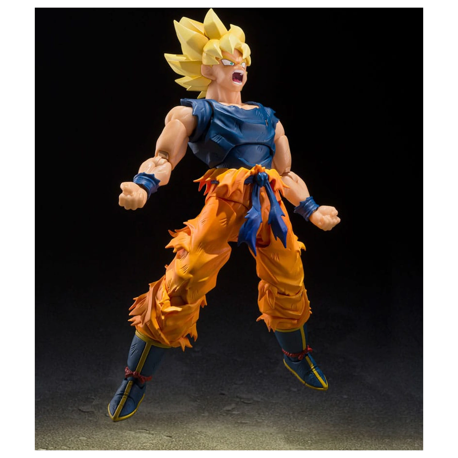 Dragon Ball Z S.H.Figuarts akčná figúrka Super Saiyan Son Goku (Fighter of Rage) 14 cm produktová fotografia