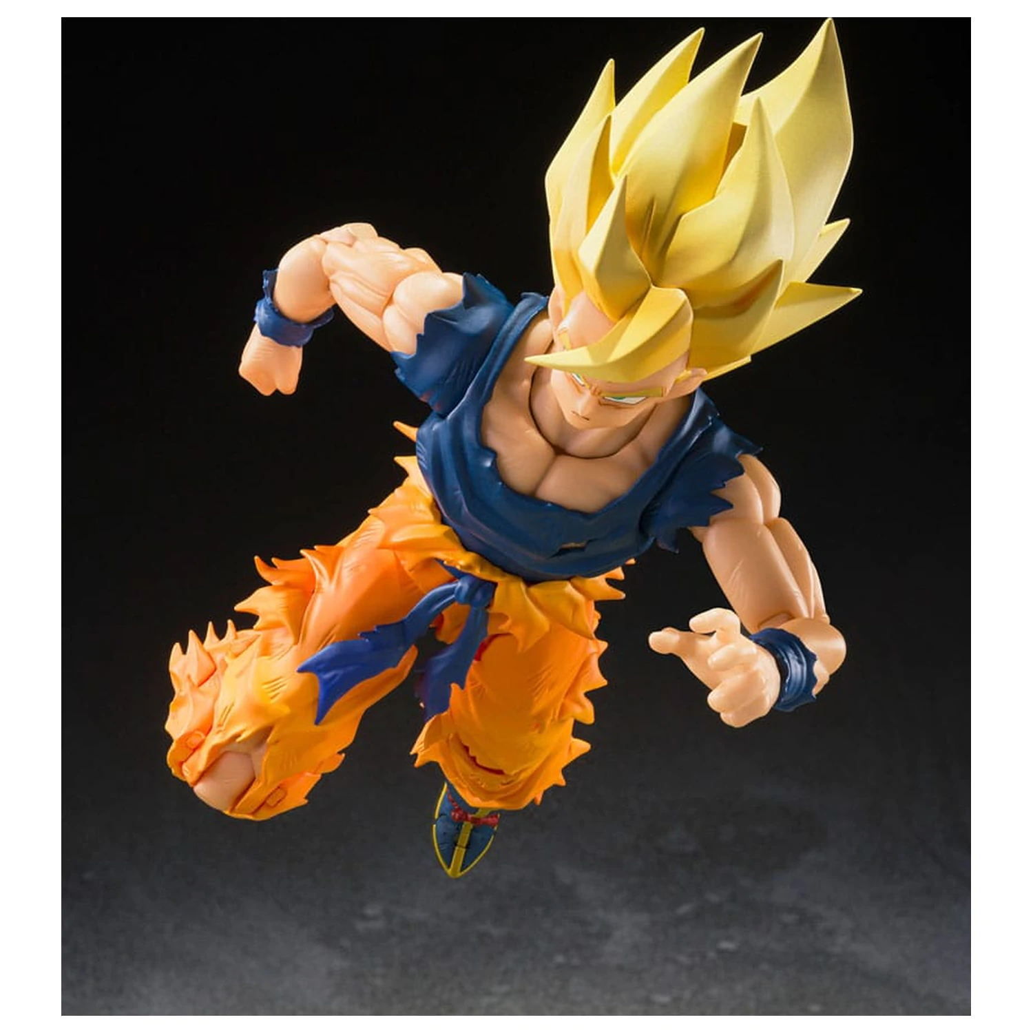 Dragon Ball Z S.H.Figuarts akčná figúrka Super Saiyan Son Goku (Fighter of Rage) 14 cm produktová fotografia
