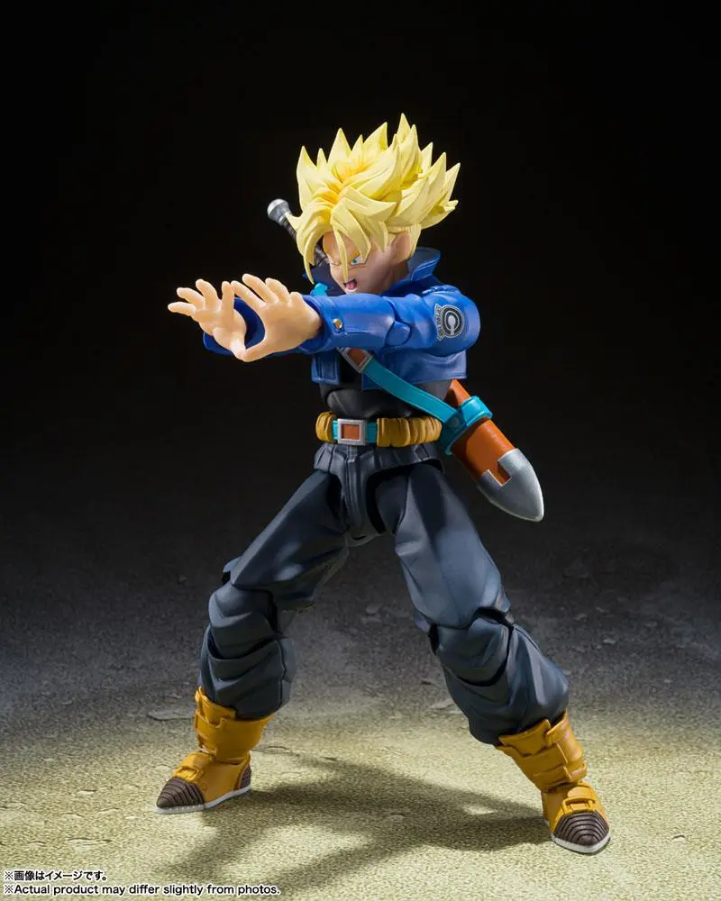 Dragon Ball Z S.H. Figuarts akčná figúrka Super Saiyan Trunks (The Boy From The Future) 14 cm termékfotó