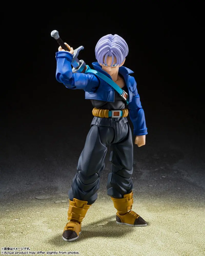 Dragon Ball Z S.H. Figuarts akčná figúrka Super Saiyan Trunks (The Boy From The Future) 14 cm termékfotó