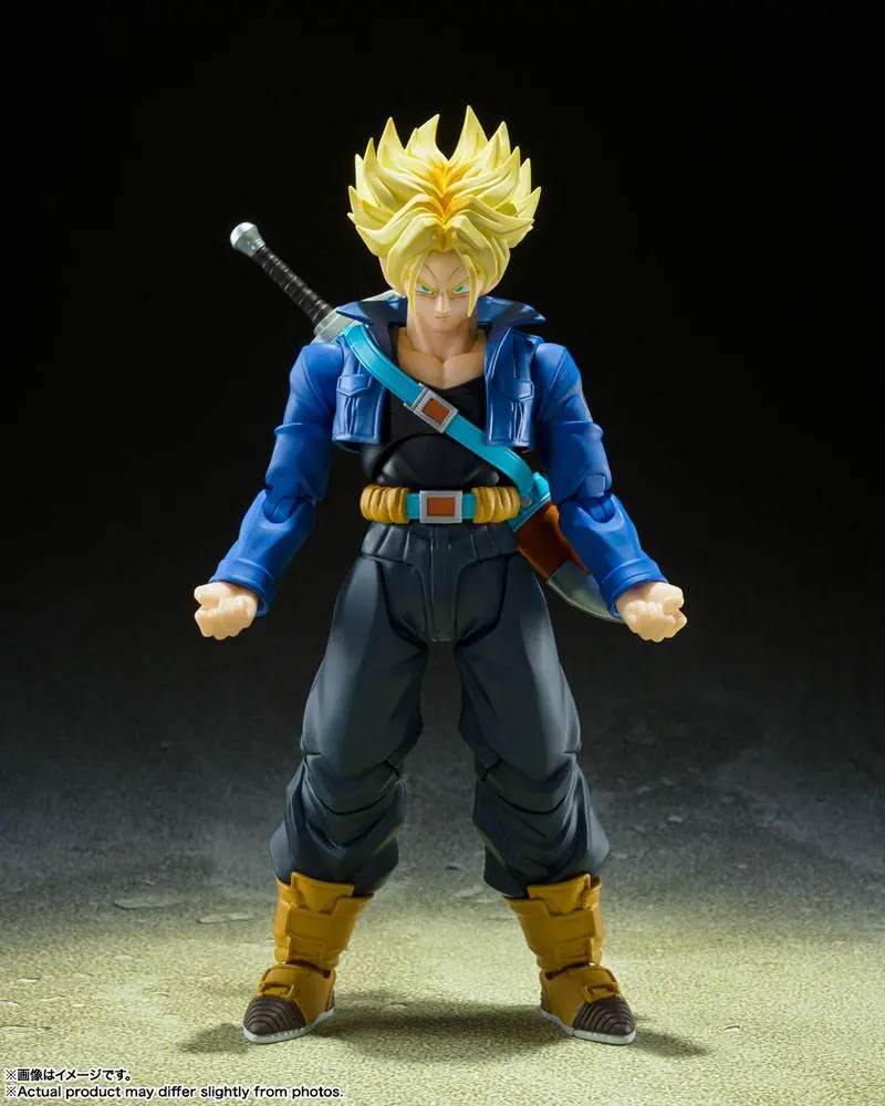 Dragon Ball Z S.H. Figuarts akčná figúrka Super Saiyan Trunks (The Boy From The Future) 14 cm termékfotó