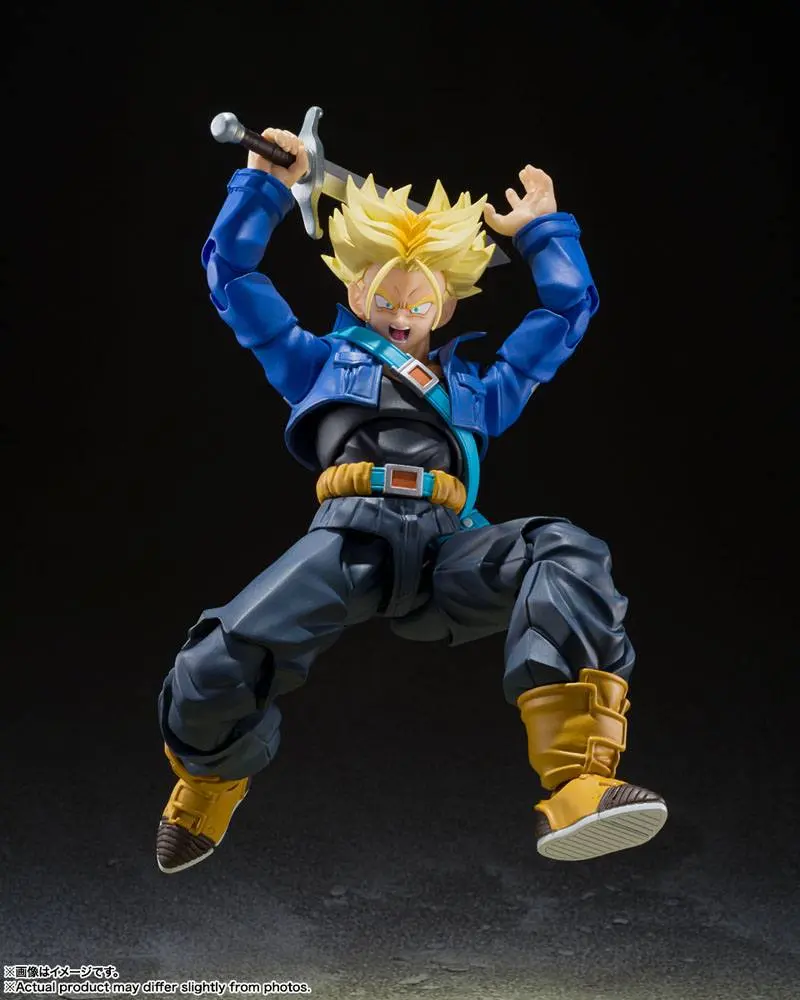 Dragon Ball Z S.H. Figuarts akčná figúrka Super Saiyan Trunks (The Boy From The Future) 14 cm termékfotó