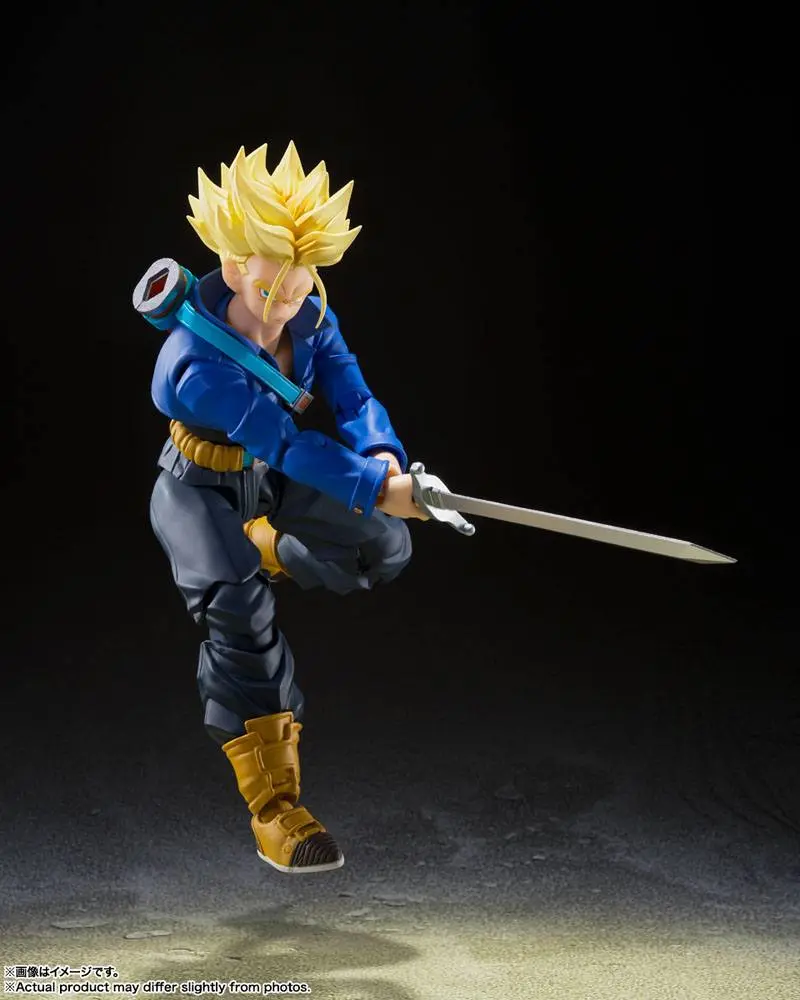 Dragon Ball Z S.H. Figuarts akčná figúrka Super Saiyan Trunks (The Boy From The Future) 14 cm termékfotó