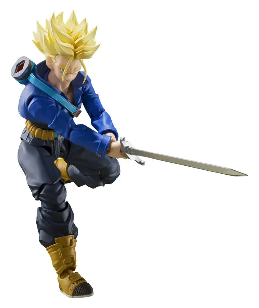 Dragon Ball Z S.H. Figuarts akčná figúrka Super Saiyan Trunks (The Boy From The Future) 14 cm termékfotó