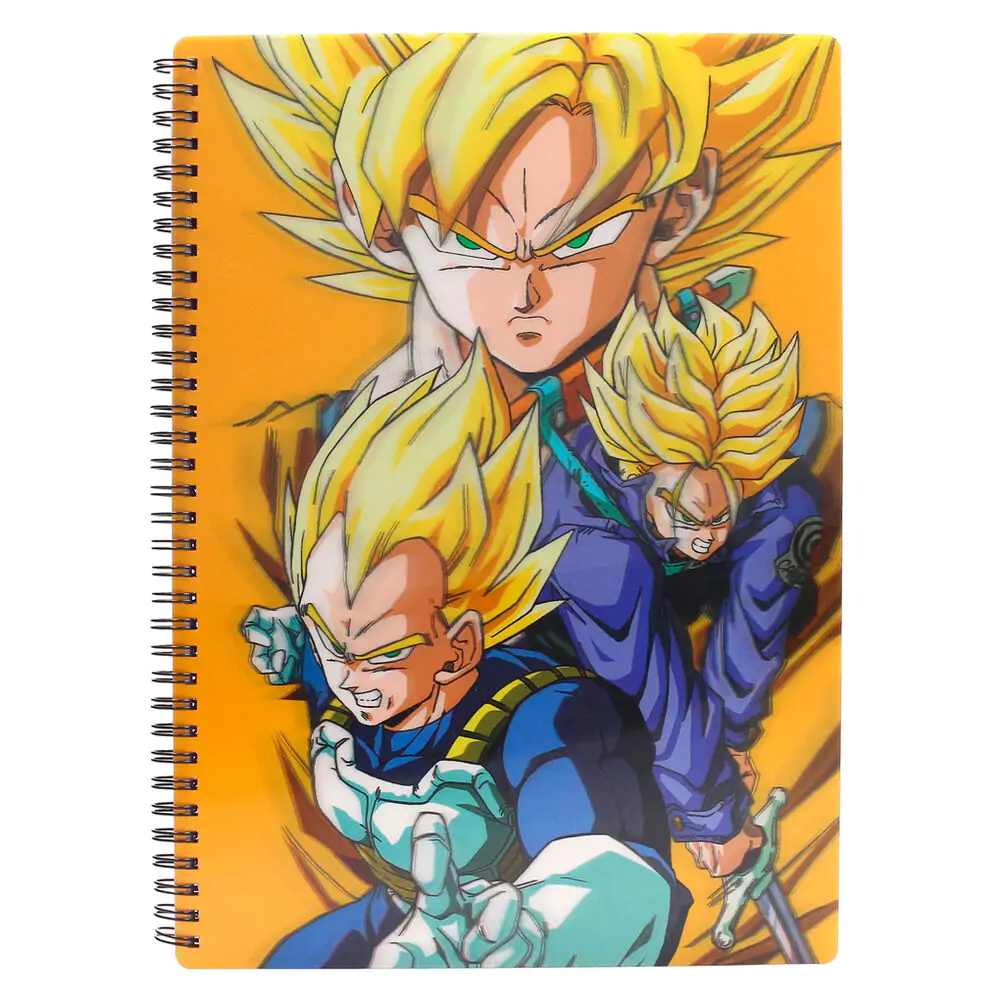 Notebook Dragon Ball Z Saiyans A4 termékfotó