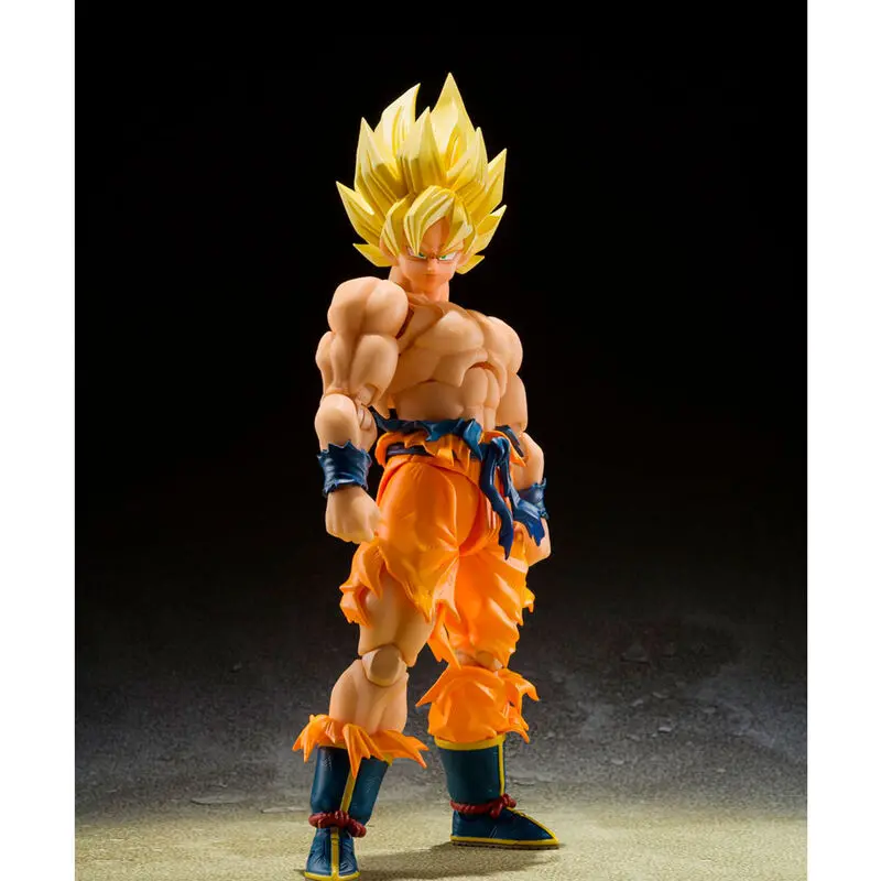 Dragon Ball Z S.H. Figuarts Akčná figúrka Super Saiyan Son Goku - Legendary Super Saiyan - 14 cm produktová fotografia