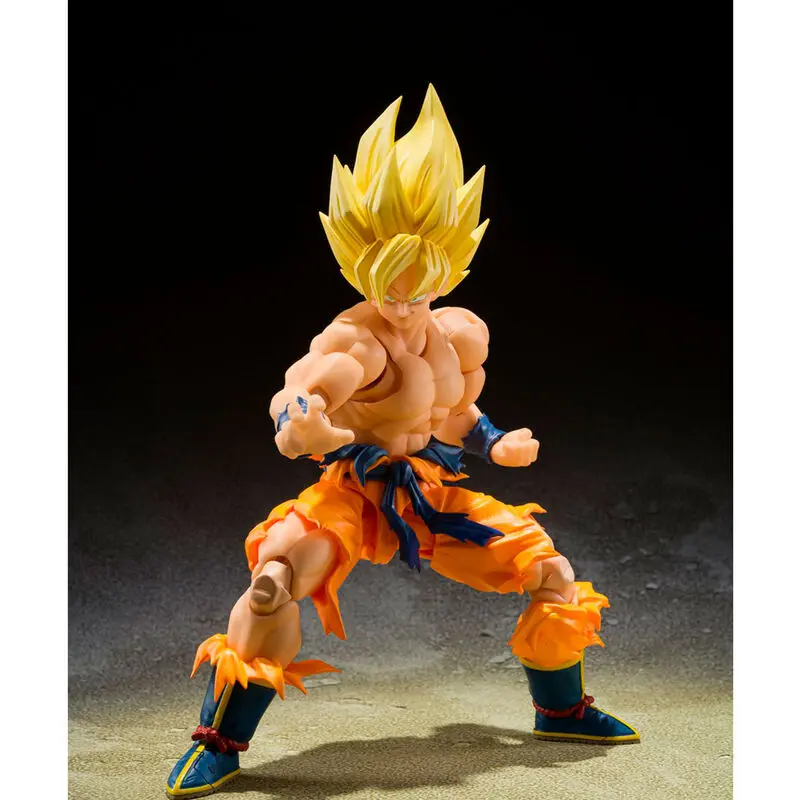 Dragon Ball Z S.H. Figuarts Akčná figúrka Super Saiyan Son Goku - Legendary Super Saiyan - 14 cm produktová fotografia