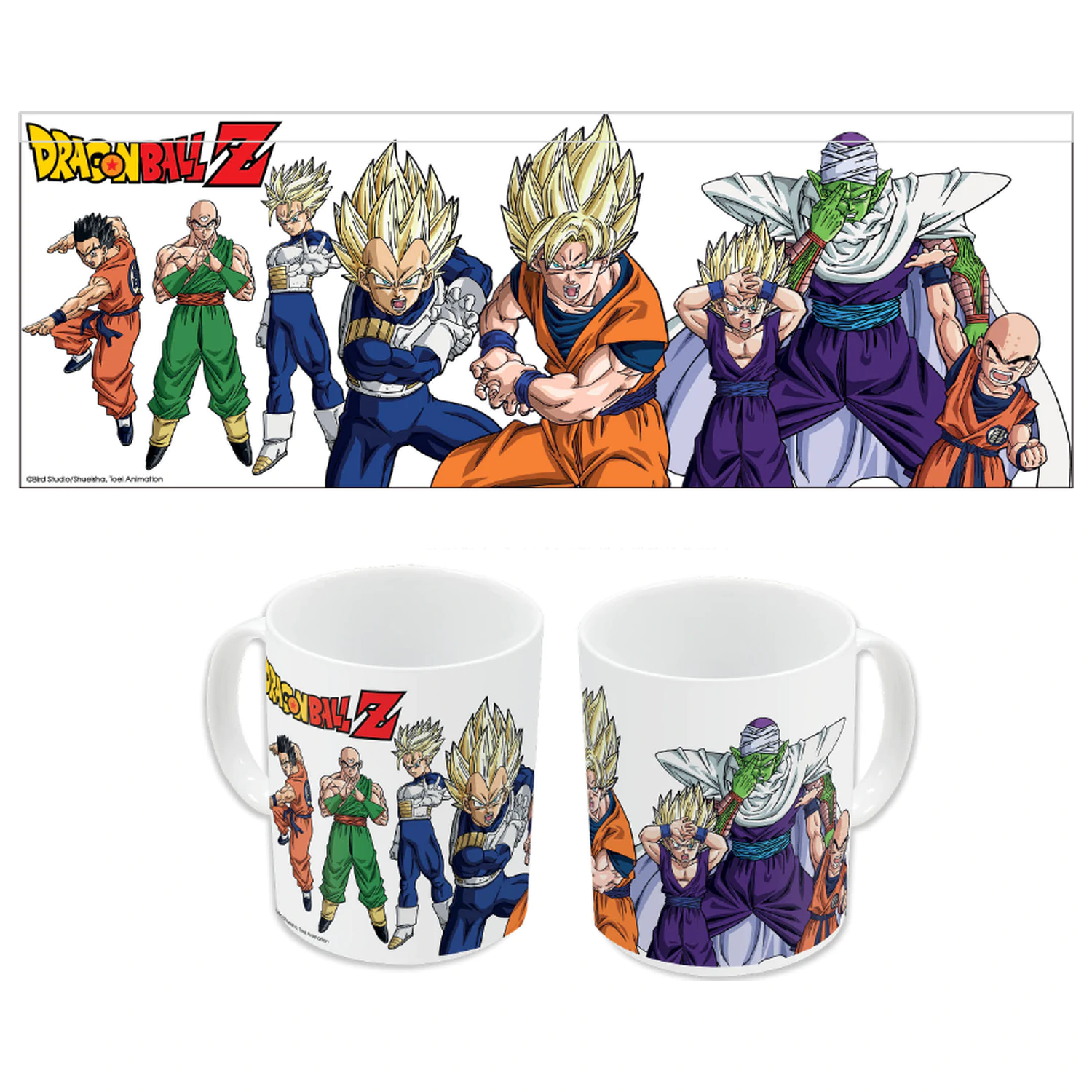 Dragon Ball Z Tím Keramický hrnček 325ml produktová fotografia