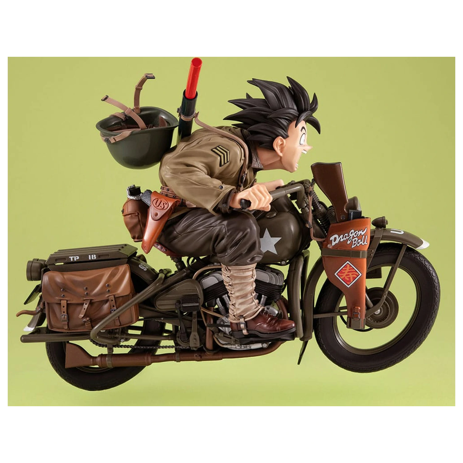 Dragonball Z 05 Desktop Real McCoy PVC Diorama Son Goku & Bike 18 cm produktová fotografia