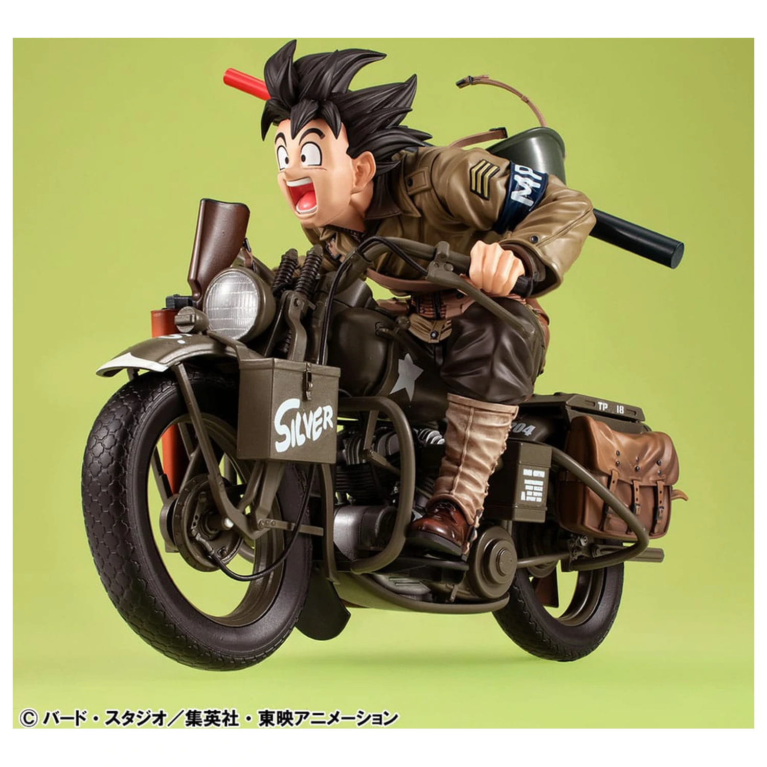 Dragonball Z 05 Desktop Real McCoy PVC Diorama Son Goku & Bike 18 cm produktová fotografia