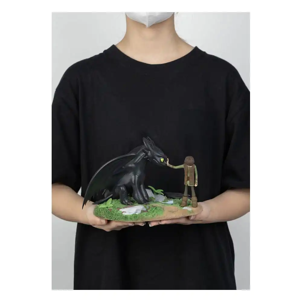 Dragons D-Stage PVC Dioráma Toothless & Hiccup 15 cm produktová fotografia