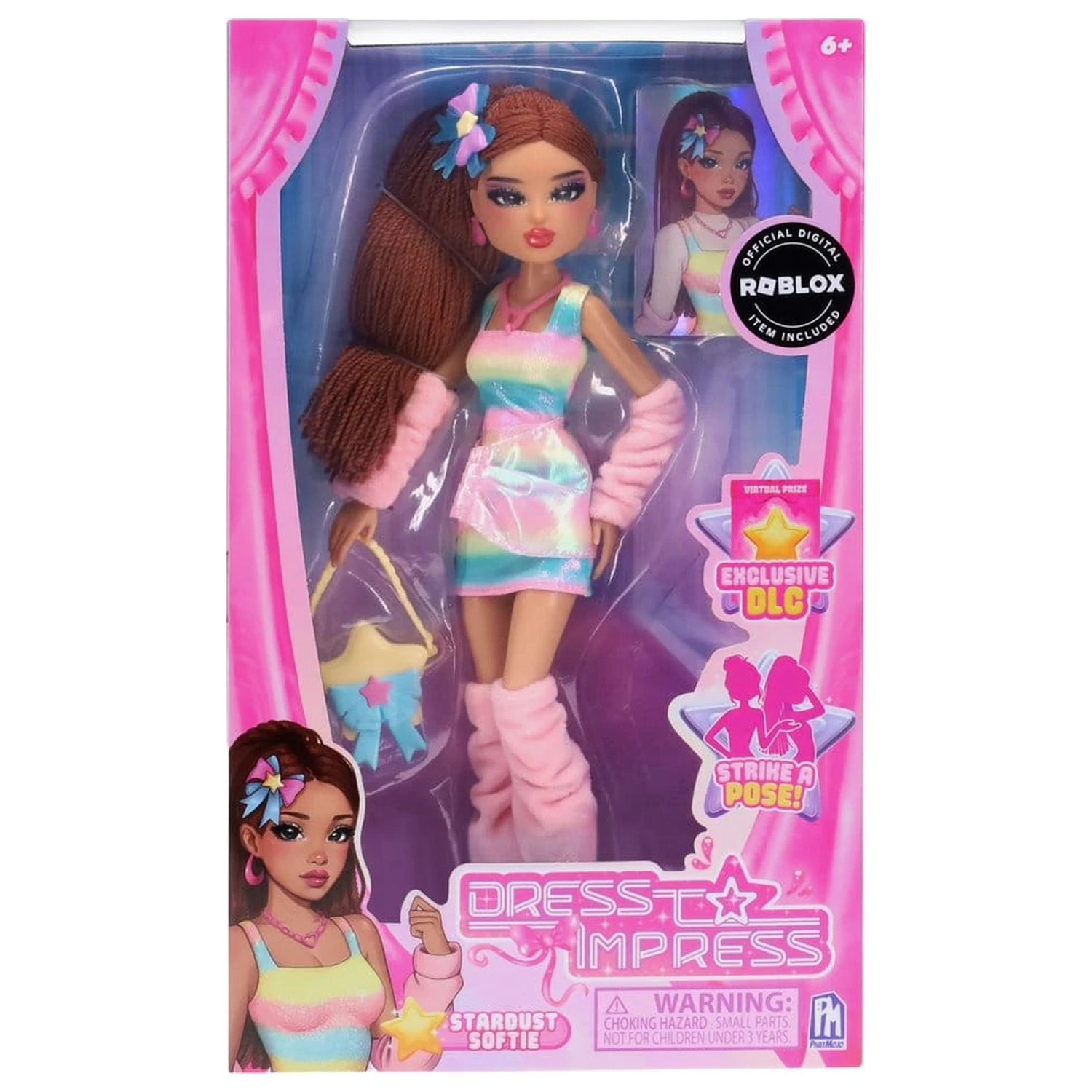 Bábika Dress to Impress Fashion Doll Stardust Softie produktová fotografia